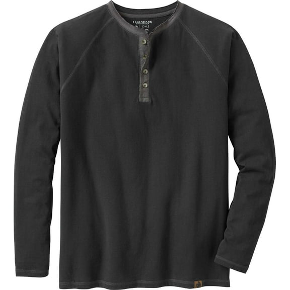 Legendary Whitetails Men's Recluse Raglan Henley Long Sleeve Shirt