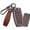 B Leather-keychain-brown, variant on Key Fob Cover Compatible with Genesis G70 G80 G90 GV70 GV80 GV90 2017-2020 4 Button Keychain Case Holder Protector,A Leather-keychain-black