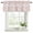 White, variant on 2 Pack Merry Christmas Valances for Windows Bedroom Living Room Window Treatments, Candy Cane Cartoon Xmas Holiday Rod Pocket Valance Drapes Short Kitchen Curtains Over Sink 54"x18"