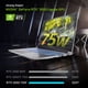 thumbnail image 3 of Laptop Gamer Thunderobot 911T Intel Core I7 13620H RTX 3050 15.6'' FHD 165Hz 16GB RAM 512GB SSD Negro, 3 of 7