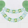 thumbnail image 6 of Inkdotpot Birthday Party DecorationsHappy Birthday Party GarlandBaby Boy CarPennant Banner Flag, 6 of 7