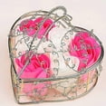 thumbnail image 5 of Heart Shaped Iron Basket Hollow Valentines Gift Box Artificial Soap Basket Rose Gift Box for Valentine' s Day Wedding, Mother's Day, Birthday, 5 of 5