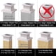 thumbnail image 3 of Solar Post Cap Lights Dynaming, paquete de 8, llama blanca parpadeante, 3 of 9