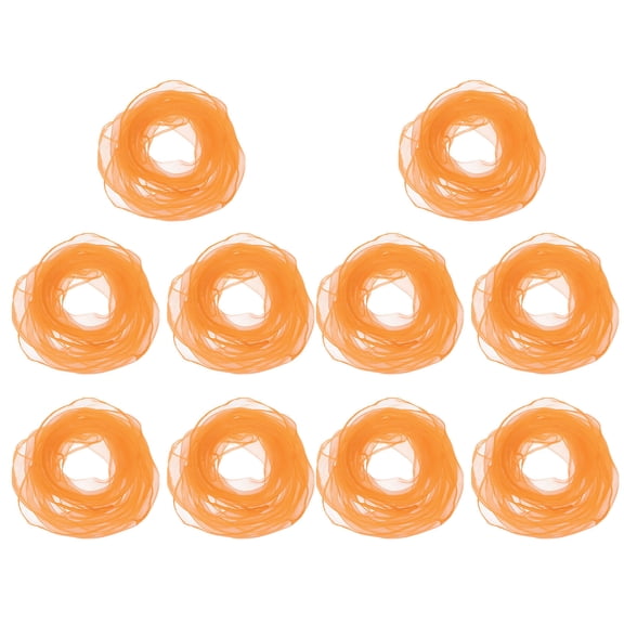 MERRYHAPY 10-Pack Chiffon Silk Scarves Lightweight Soft Fashion Accessories for Women Daily Wear and Special Occasions