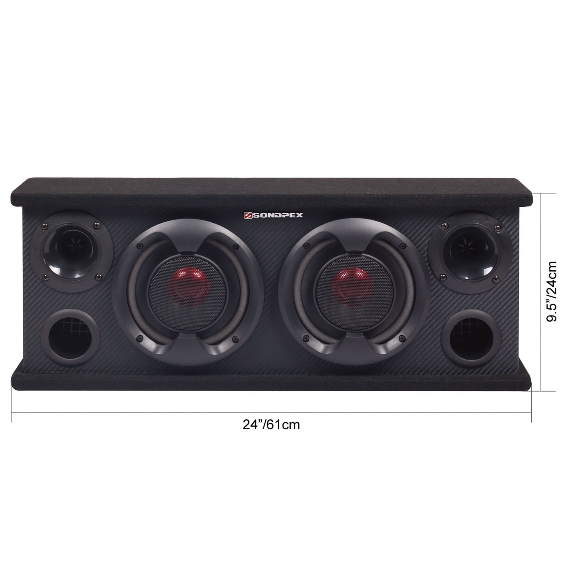 6.5 Speakers, 400 watt 2-Way Car Speakers,Speaker System Full Range, Door Speaker,Car Audio Tweeters, 4 Ohm,Wide Frequency Response,Enhanced Bass,Coaxial Car Stereo