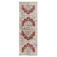 thumbnail image 2 of Superior Marquis Modern Farmhouse Indoor Runner Rug, 2' 7" x 8', Red, 2 of 7