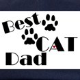 thumbnail image 2 of CafePress - Best Cat Dad Cap - Adjustable 100% Brushed Unisex Casual Cotton Baseball Cap, Beige, 1, 2 of 2