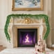 thumbnail image 1 of Guirnalda Artificial de Pinos y Cedros Navideños - Decoración Navideña de Plástico Verde de 150 Cm para Repisa, Centro de Mesa y Decoración de Pared, 1 of 6