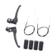 thumbnail image 5 of Freno de silla de ruedas,Reemplazo de frenos de silla de ruedas anti -deslizamiento,Accesorios de arbólogo de silla de ruedas Profesional,Conjunto de freno de mano de silla de ruedas de, 5 of 10