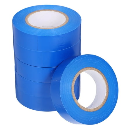 6 Rolls Electrical Tape Black Tape High Heat Tape High Temp Tape Insulation Tape Indoor Electric Tape