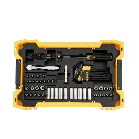 UPC: 0885911802901 | Dewalt Toughsystem Mechanics Tool Set 1/4  3/8  Drive 131Pc
