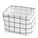 thumbnail image 1 of Bearachild Bolsa de lavandería Caja organizadora de ropa impermeable Soporte de carga de tela Caja de almacenamiento multiusos portátil, cuadros Almacenamiento y organización del hogar No.05, 1 of 6