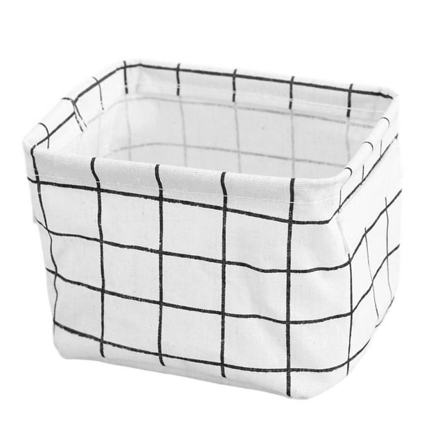 Bearachild Bolsa de lavandería Caja organizadora de ropa impermeable Soporte de carga de tela Caja de almacenamiento multiusos portátil, cuadros Almacenamiento y organización del hogar No.05
