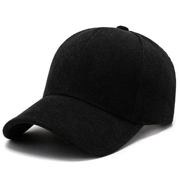 SikaFu Men Baseball Cap Autumn Winter Casual Solid Corduroy Hard Top Cap Snapback Caps for Women Bone Gorras Dad Hat Wholesale