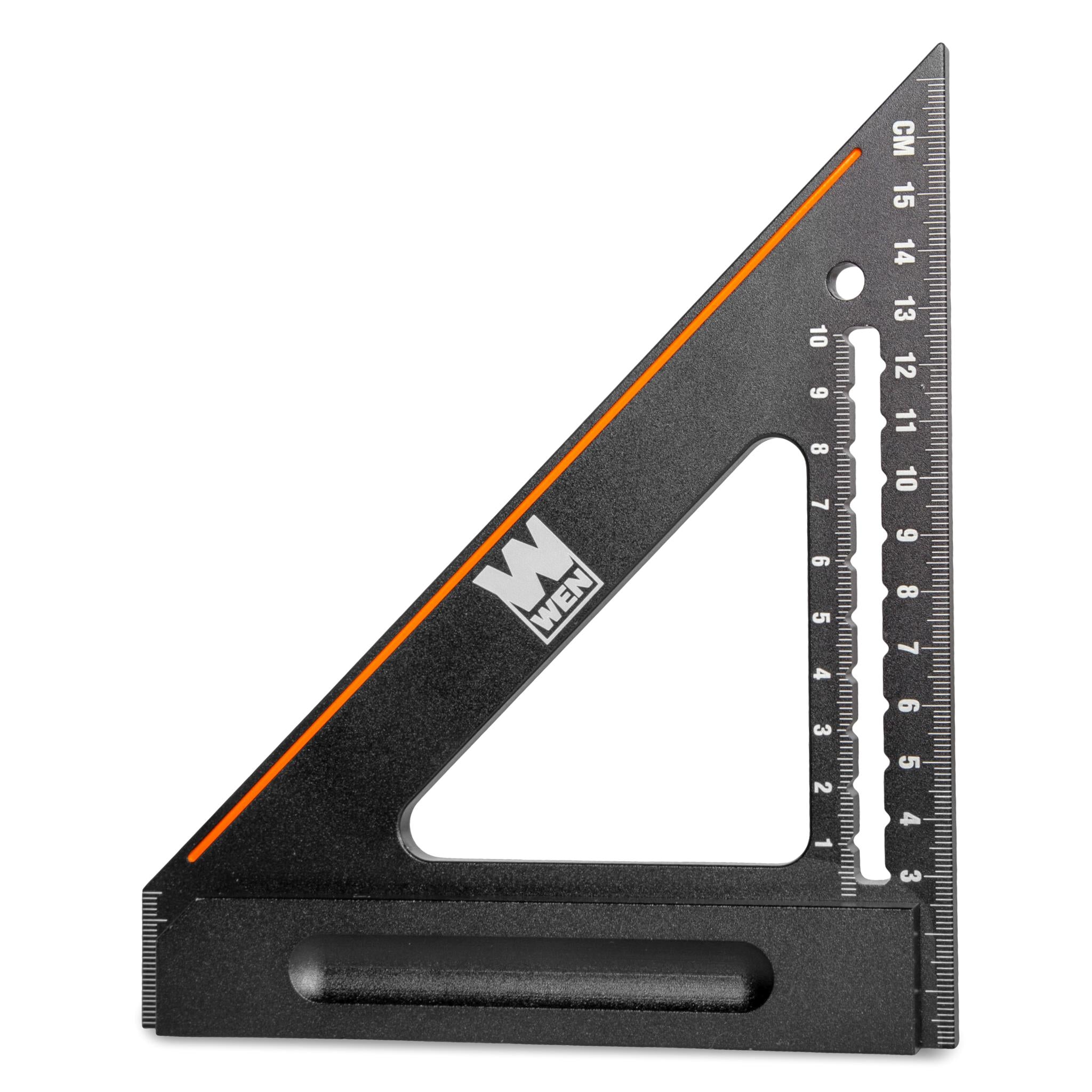 WEN 150mm Right Angle Heavy-Duty Precision Metric Carpenter's Square and Layout Tool (ME015L)