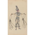 thumbnail image 3 of Will R. Barnes 15x24 Black Modern Framed Museum Art Print Titled - Dancers-Boys (1912 - 1924), 3 of 5
