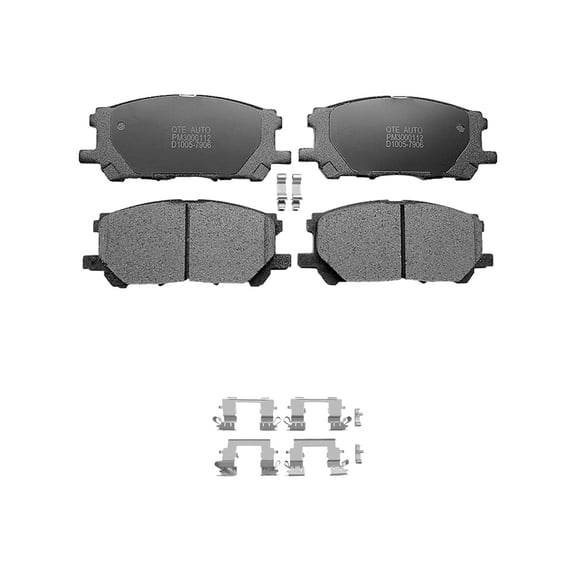 Front Ceramic Brake Pad Kit For 2006 2007 Toyota Highlander