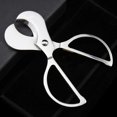 thumbnail image 3 of Cigar Supplies Classic Stainless Steel Cigar Scissors Round Cutter Head Guillotine Knife Smoking Accessories for Cohiba Cigar (Silver), 3 of 7
