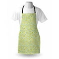 thumbnail image 3 of Garden Art Apron Blossoming Spring Flora in Green Shades Ditsy Style Nature Inspired Pattern, Unisex Kitchen Bib Apron with Adjustable Neck for Cooking Baking Gardening, Multicolor, by Ambesonne, 3 of 3