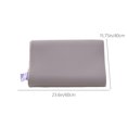 thumbnail image 3 of Beautynvta Replacement Pillow Case for Memory Foam Neck Pillow, Antibacterials Waterproof Neck Pillow Case Cover, Breathable Soft Pillowcase for Hot Sleepers, 15.75''x23.62'', Gray, 3 of 6