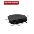 thumbnail image 3 of KBH Center Console Cover for 2013-2016 Ford Fusion Accessories, Black Leather Middle Console Lid Armrest Cover for Car Interior, 3 of 6