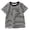 1 Black, variant on Krdevn Striped Short Sleeve Crewneck T Shirt Casual Tops (Boys),10-12 Years