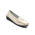thumbnail image 3 of Gomelly Womens Loafers Casual Slip on Driving Shoes Classic Boat Shoes Beige 10, 3 of 7
