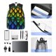 thumbnail image 4 of Easygdp Dragon Scales Mochila Casual para Portátil, Mochila para Escuela, Viajes, Negocios, 4 of 6