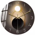 thumbnail image 1 of Reloj y reloj de pared for sala de estar, hogar, moda, comedor, reloj de cuarzo simple y silencioso, adecuado for sala de estar, estudio, dormitorio, oficina, 1 of 6