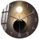 thumbnail image 1 of Reloj y reloj de pared for sala de estar, hogar, moda, comedor, reloj de cuarzo simple y silencioso, adecuado for sala de estar, estudio, dormitorio, oficina, 1 of 6