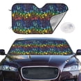 thumbnail image 2 of Daiia Magical Mushrooms and Flowers Windshield Sun Shade for Car SUV Truck (Small ), Car Sun Shade Windshield, Car Shades for Front Windows, Sunshade for Car Windshield, 2 of 7