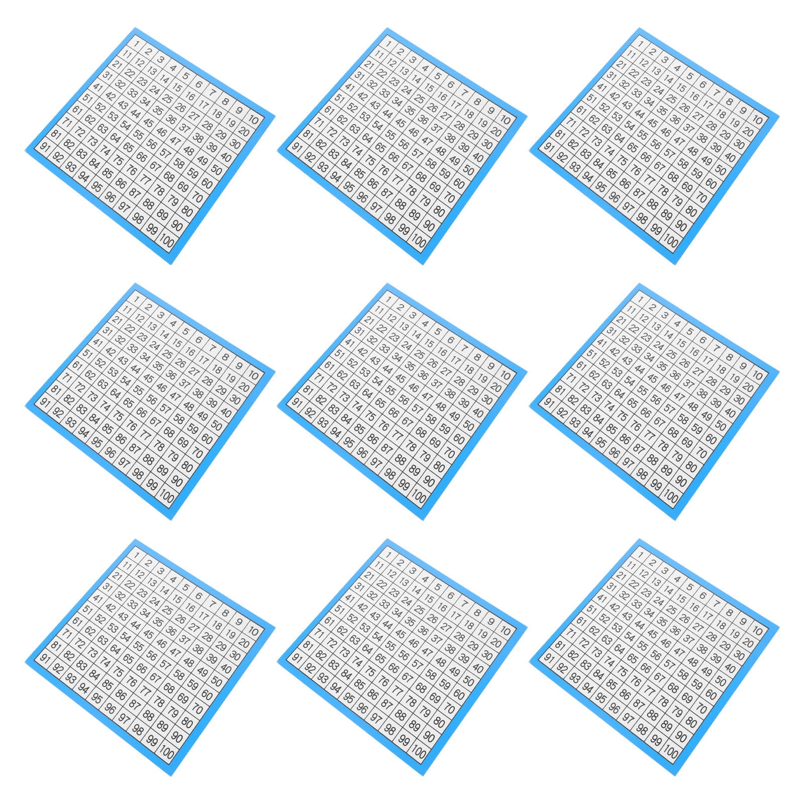 Numbers 1-120 Chart Green 17x22 [TCR7781] - Walmart.com