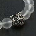 thumbnail image 3 of RSAMD Fashion Men's Women' s Natural Lava Stone Owl 8MM Beads Charm Bracelets Jewelry-505-25, 3 of 3