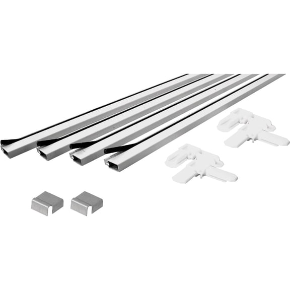 Make-2-Fit PL 7812 Window Screen Frame Kit - 5/16? x 3/4? x 36? - Replace Missing or Damaged Window Screen Frames - Construct 36? x 36? or Smaller Screen - Includes Aluminum Frame and Vinyl