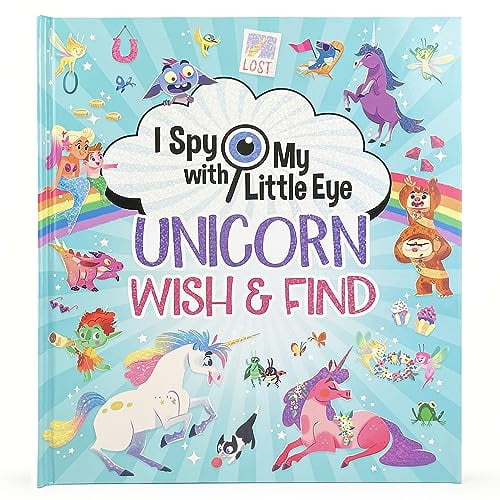 Pre-Owned Unicorn Wish & Find (I Spy with My Little Eye) (Hardcover) 1646388976 9781646388974