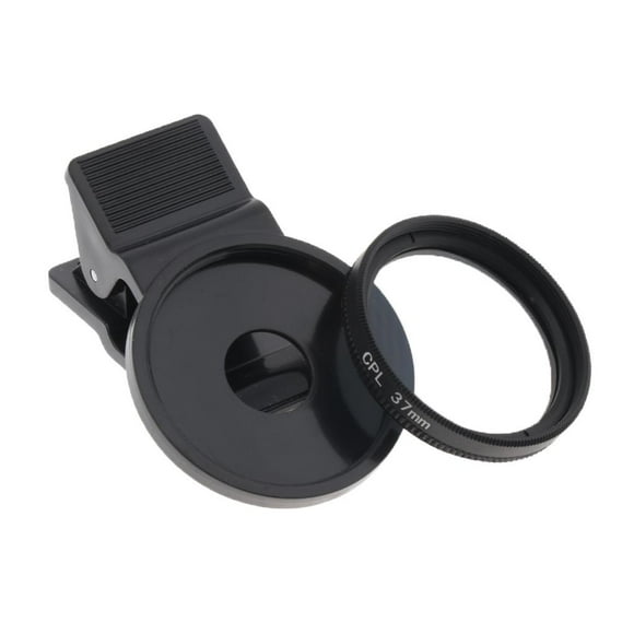 CPL Lens Filter 37mm Circular Polarizing Lens Filter Compatible for Cellphone