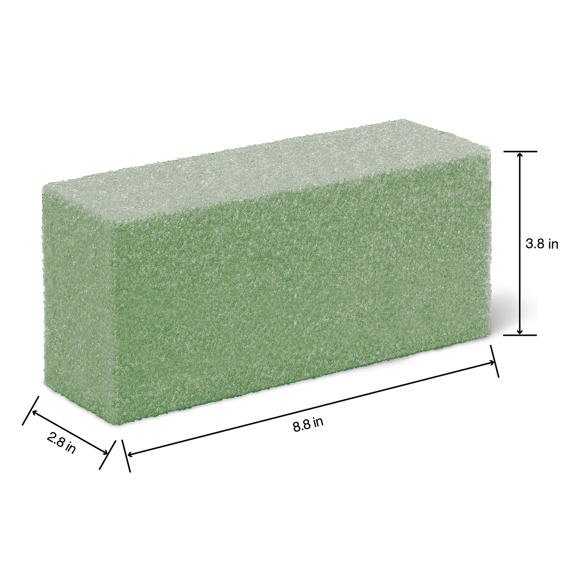 FloraCraft FloraFōM 2 Piece Brick 2.8 inch x 3.8 inch x 8.8 inch Green