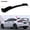 Roof Top Spoiler, variant on 2pcs Rear Spoiler and Roof Top Spoiler Compatible with 2022-2025 Honda Civic Hatchback, JDM Duckbill Fit for 4-Door, Trunk Exterior High Kick Tail Deck Lid Wing Lip (Glossy Black)