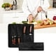 thumbnail image 4 of Bolsa de rollo portátil, bolsa de almacenamiento de cocina reutilizable de gran capacidad, resistente al agua, 5 bolsillos, bolsa duradera, 4 of 9