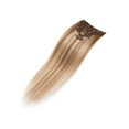 thumbnail image 4 of MY-LADY Balayage Clip in 100% Remy Human Hair Extensions 8Pcs Full Head Weft Highligh Hairpiece Long Straight #12P613 Golden Brown & Blonde 22inch, 4 of 10