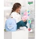 thumbnail image 3 of Mochila Naturally KIDS Unicorn Pink con animal de peluche para niños de 5 a 7 años, 3 of 8