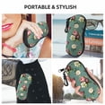 thumbnail image 5 of ZICANCN Sunglasses Soft Case, Vintage Roses Floral Pattern Neoprene Zipper Eyeglass Case for Men Women, 5 of 9
