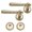 Gold, variant on Elegant Vintage Door Handle With Lock and Key Portable Accessory for Bedroom and Bathroom Security Daily Casual Use