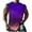 Purple, variant on Mens Graphic Tank Tops Sleeveless Fashion Galaxy Print T-Shirts Big and Tall Casual Crewneck Workout Shirt Summer Beach Muscle Tanks Orange L