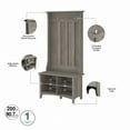 thumbnail image 3 of Bush Furniture Salinas Hall Tree with Shoe Storage Bench, 3 of 8