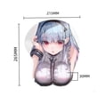 thumbnail image 2 of Tapis de Souris en Gel Anime Repose-Poignet 3D Doux et Confortable, 2 of 2