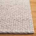 thumbnail image 3 of Safavieh Vermont Maynerd Solid Color Area Rug, Silver/Ivory, 5' x 8', 3 of 10