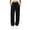 Black, variant on Joggers Sweatpants for Women Drawstring Elastic High Waisted Pleated Loose Loungewear Casual Fall Pants with Pockets(Large,Purple)