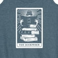 thumbnail image 3 of Instant Message - The Bookworm Tarot - Women's Racerback Tank Top, 3 of 6