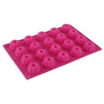 thumbnail image 1 of Molde para hornear de silicona sin BPA, versátil para hornear mini donas y más, 20 plantillas redondas con alto efecto antiadherente, 1 of 8